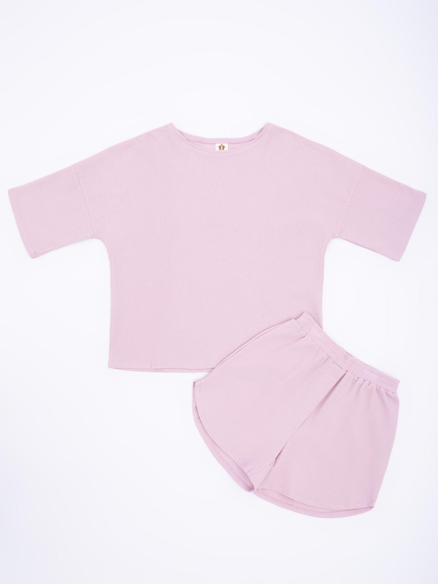 Женская пижама (Домашний костюм)  Розовый