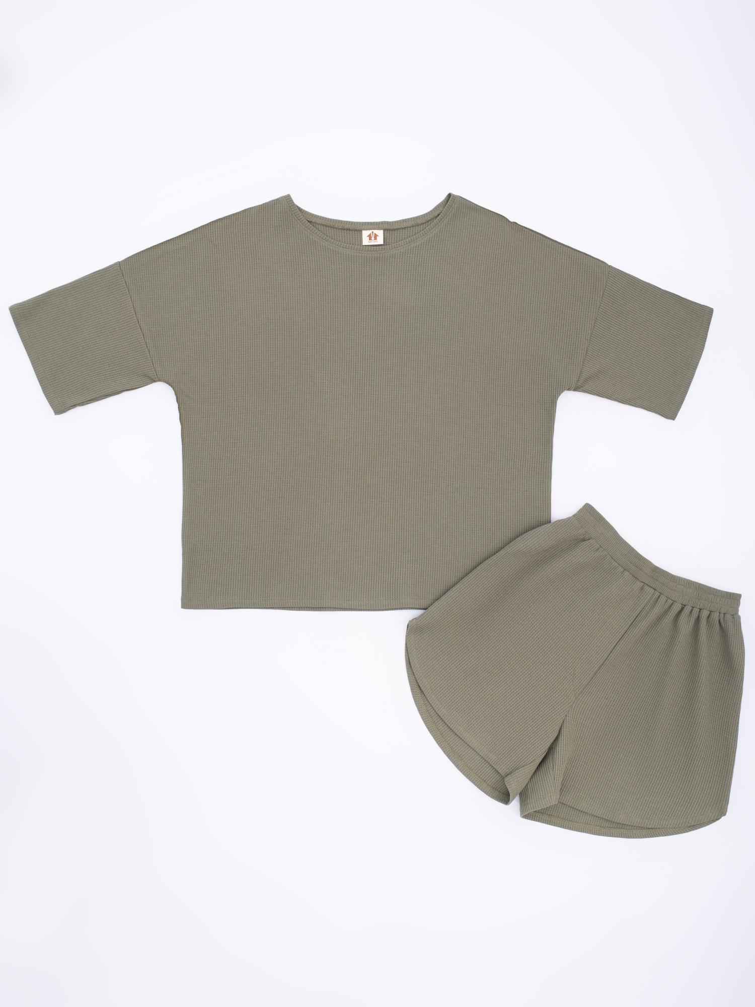 Женская пижама (Домашний костюм)  Хаки