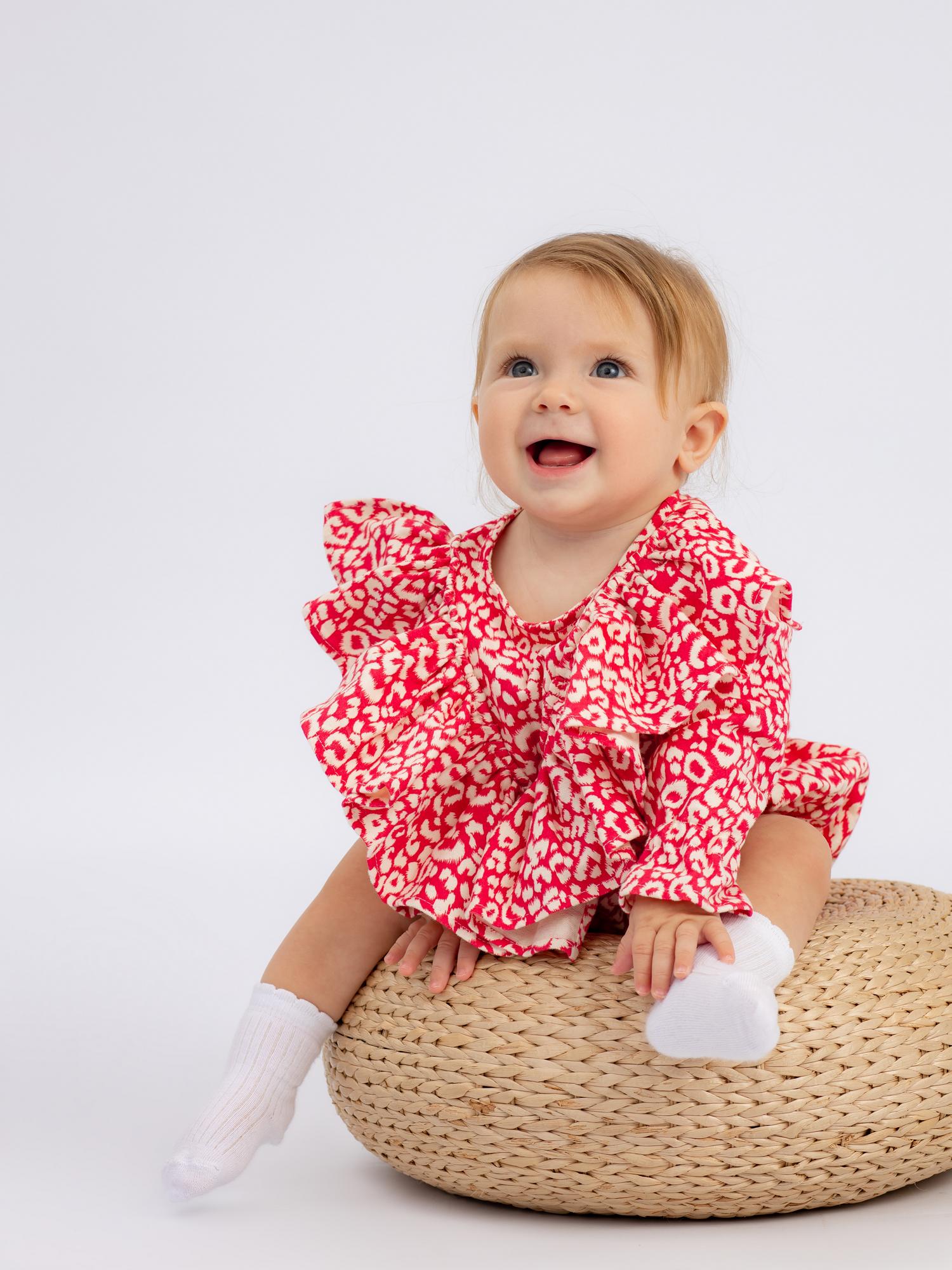 Теплый боди для девочек "ЛЕО Пинк"