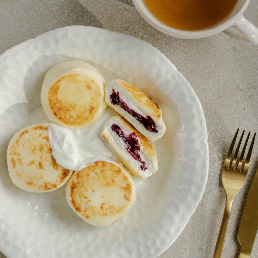 Сырники с мармеладом чёрная смородина, 60 шт