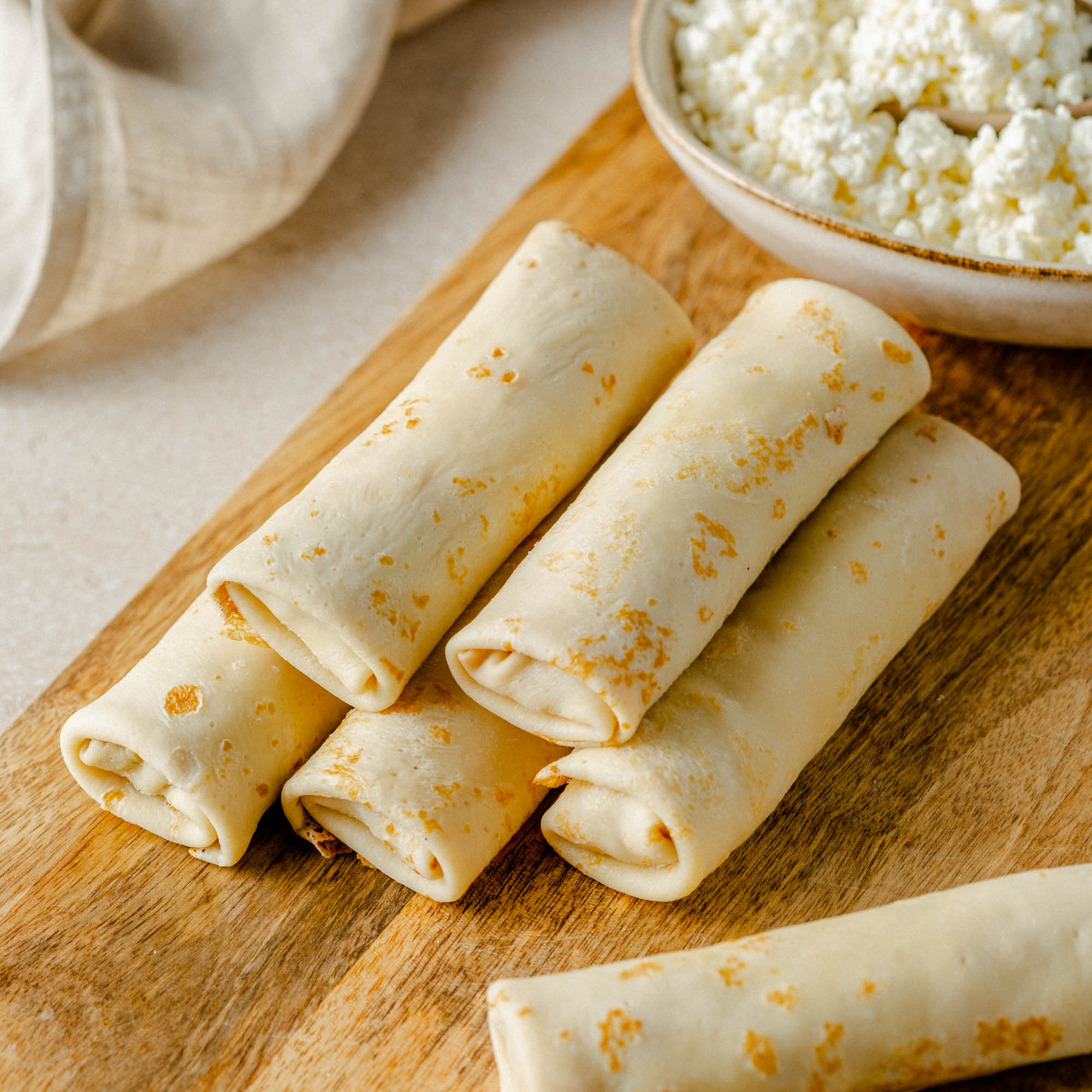 Блинчики с творогом, 60 шт