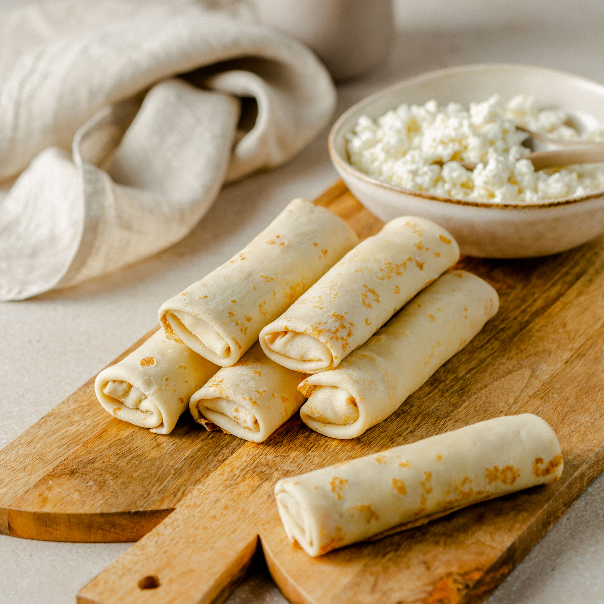 Блинчики с творогом, 60 шт