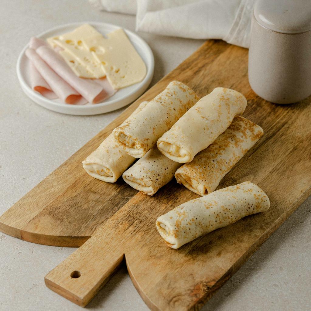 Блинчики с ветчиной и сыром, 2 шт / 160 гр (3 порции)