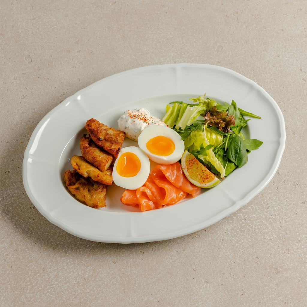 Драник с лососем, 200 гр