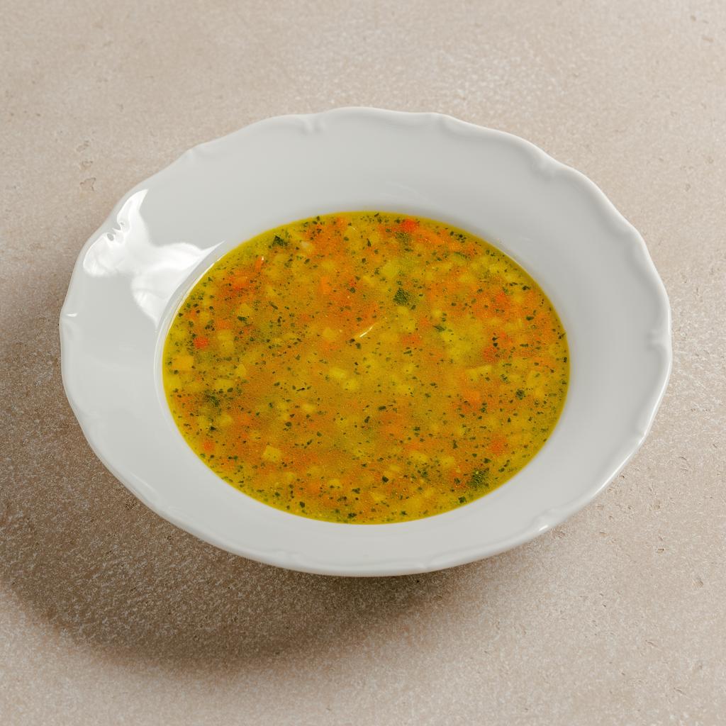 Суп овощной с говяжьей шеей, 320 гр (2 порции)