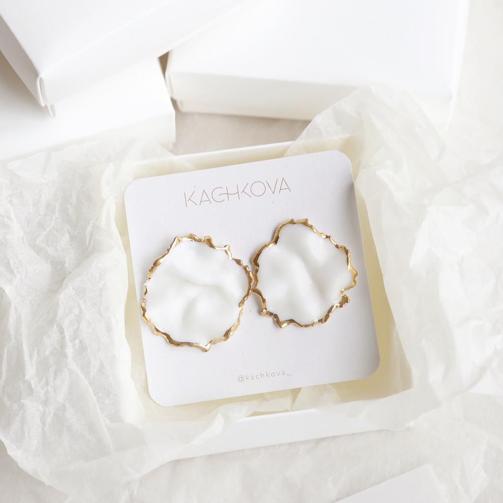 Серьги "Клен"