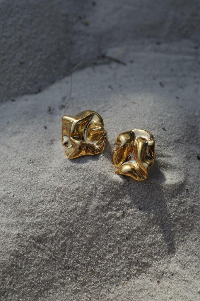 Серьги "Вдохновение" золотые  L