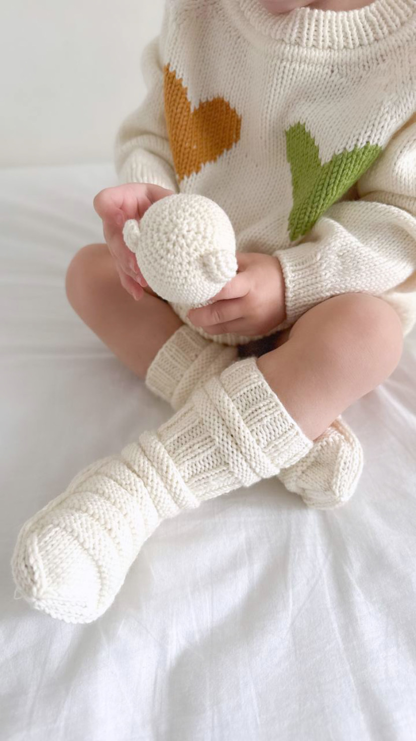 Мастер-класс Носочки  Chenille