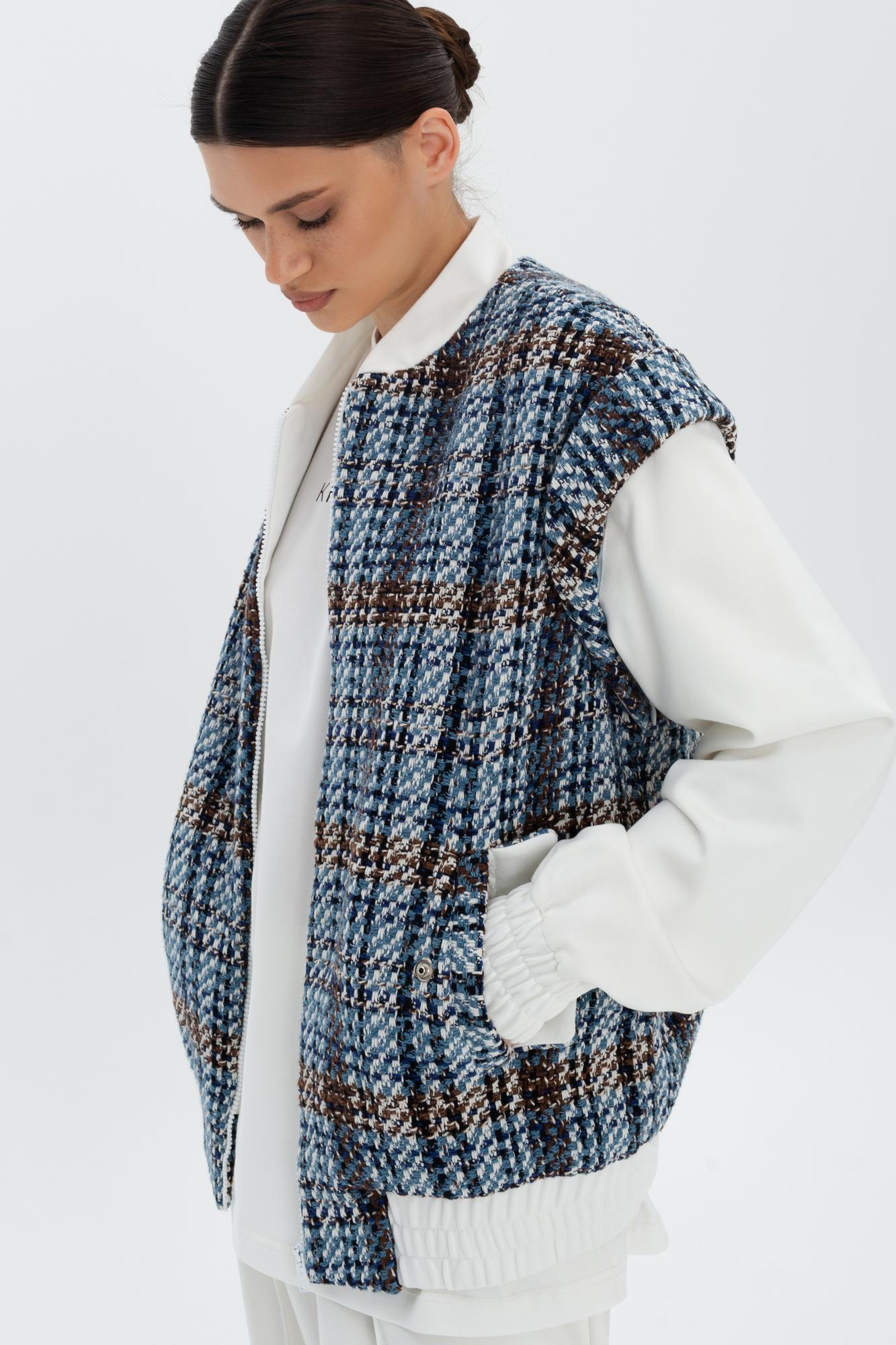 Бомбер-жилет