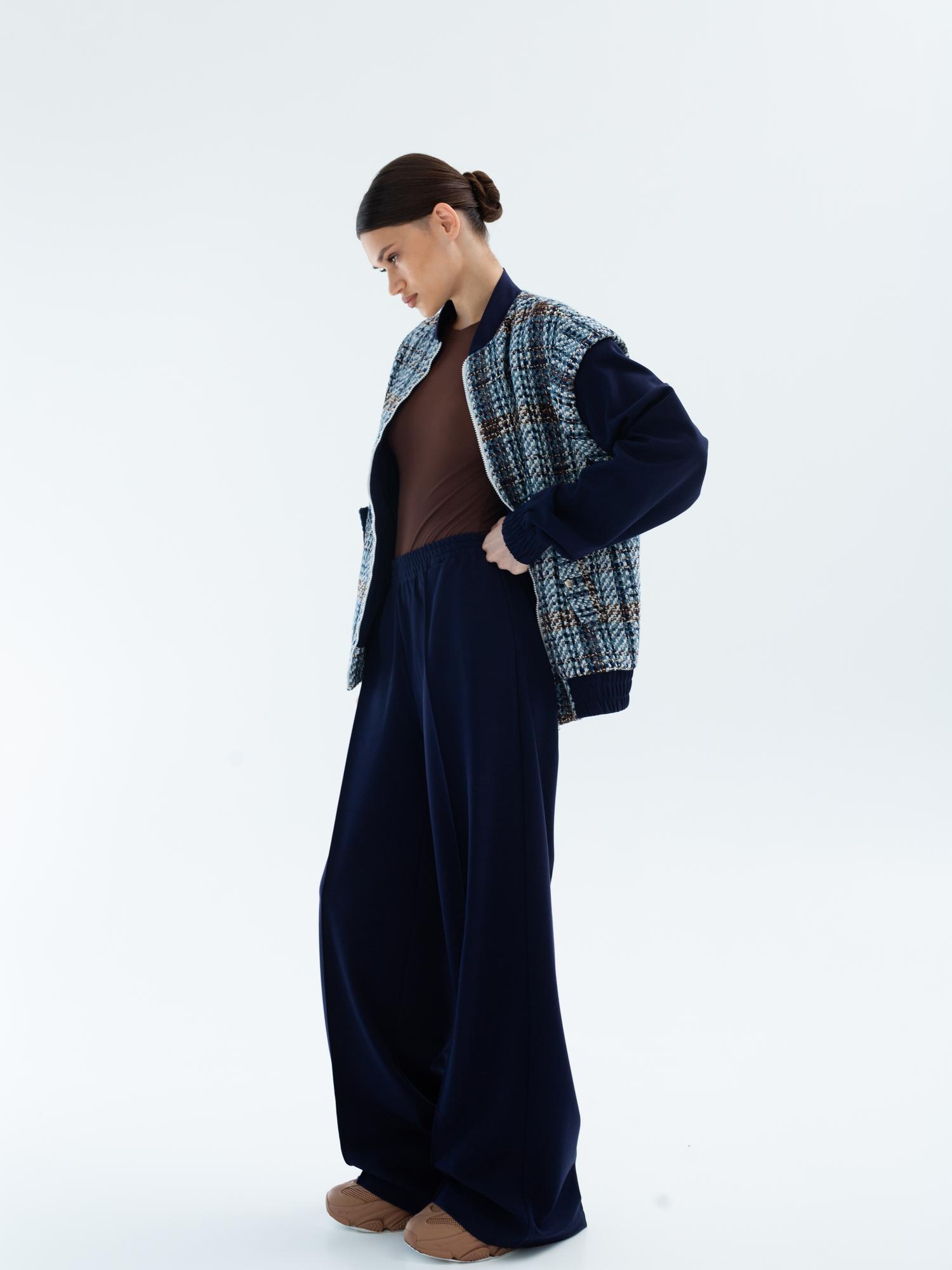 Брюки из вискозного джерси