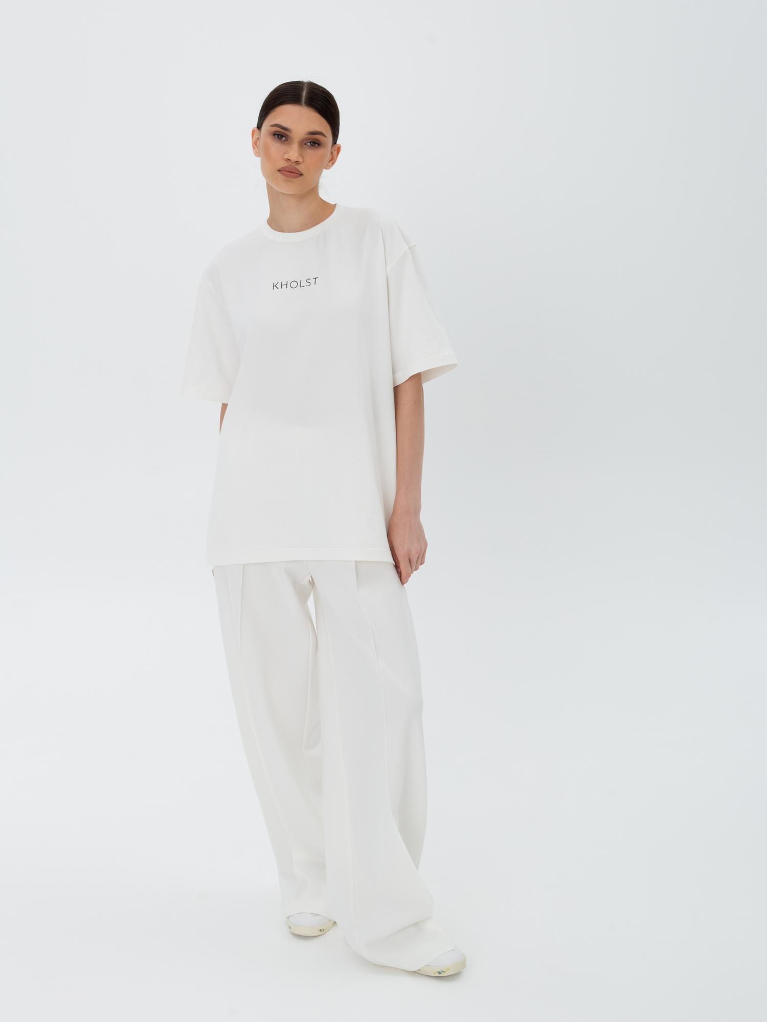 Брюки из вискозного джерси