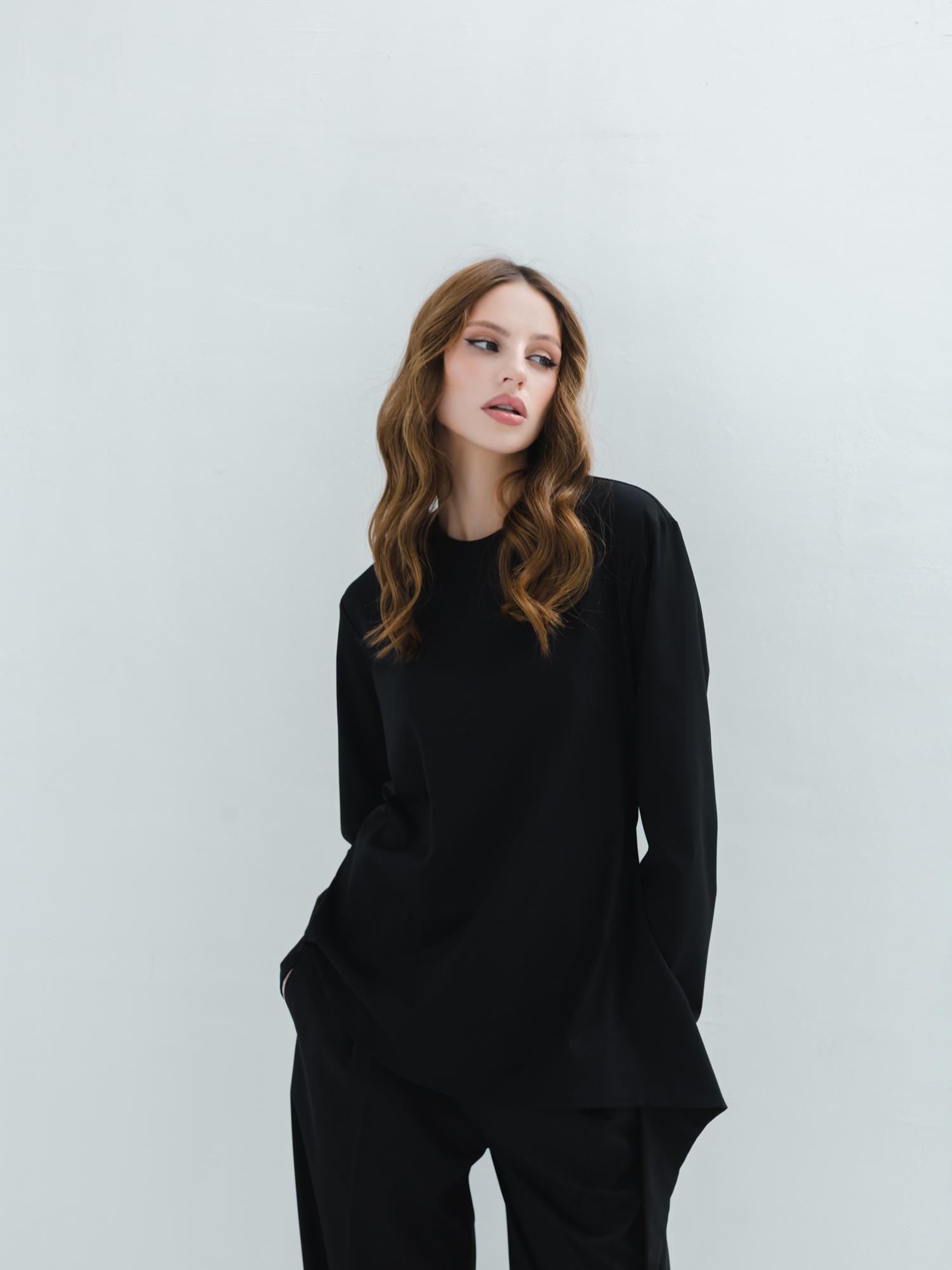 асимметричная блуза