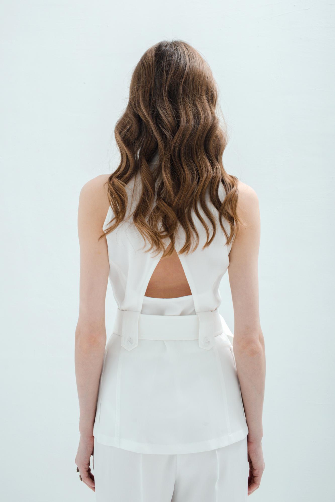 брюки летние с защипами