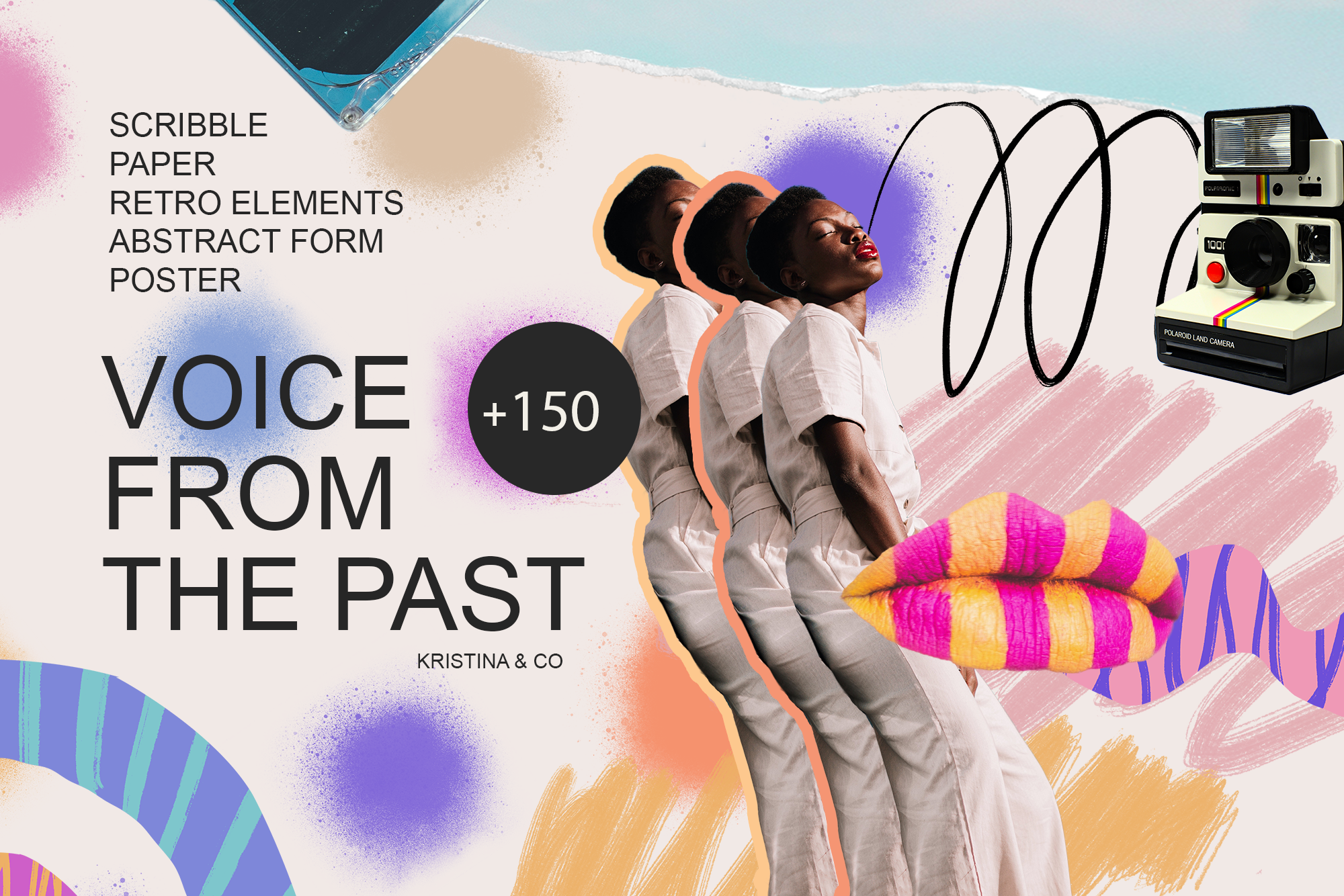 Voice Nostalgia - ретро коллаж