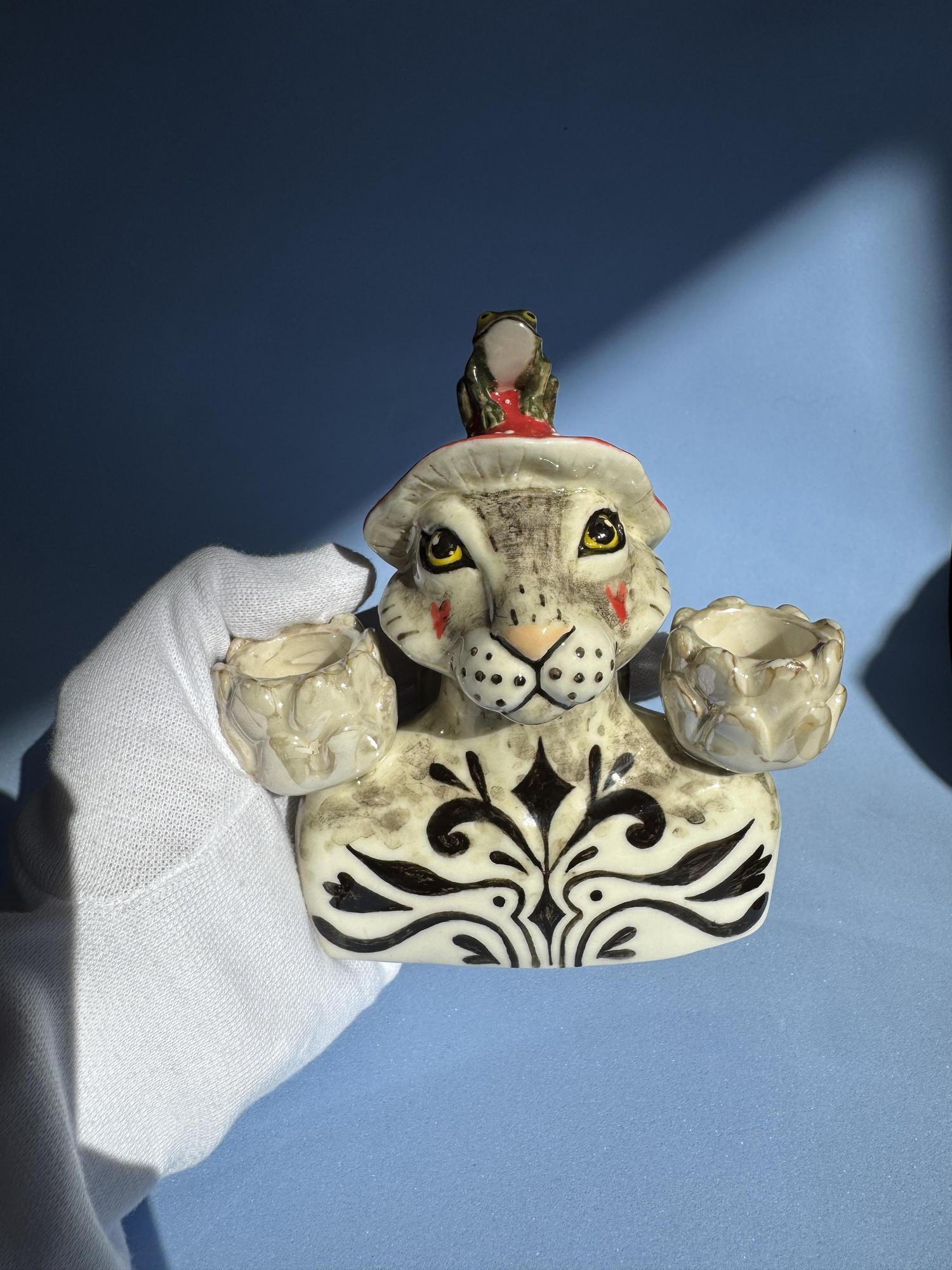 Подсвечник «Лесной заяц»