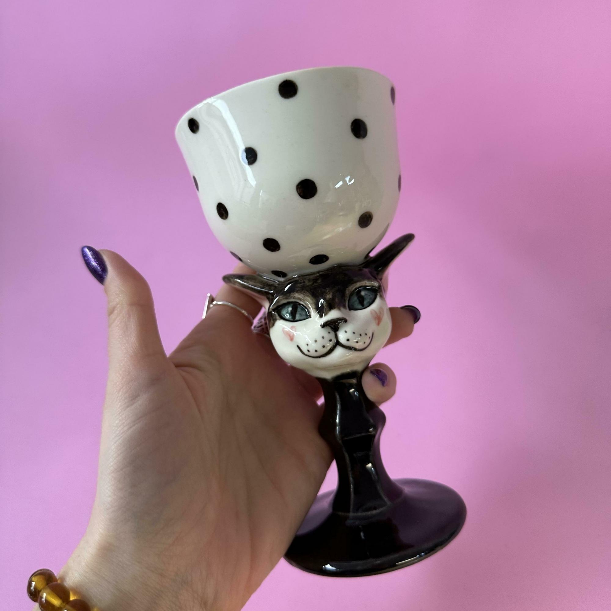 Бокал «гороховый кот»