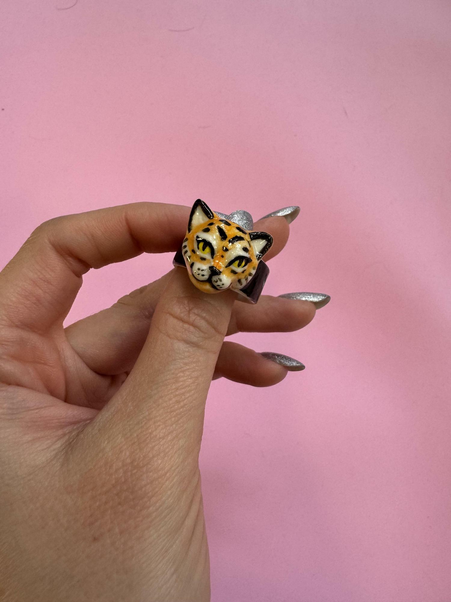 Кольцо тигр
