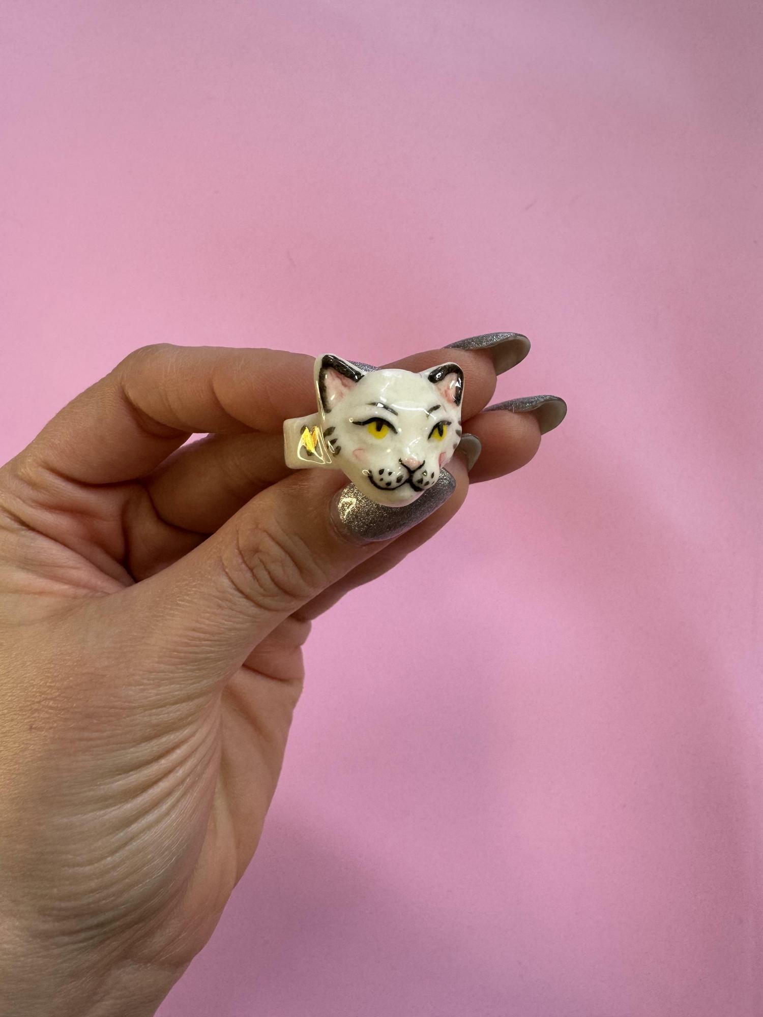 Кольцо с котом