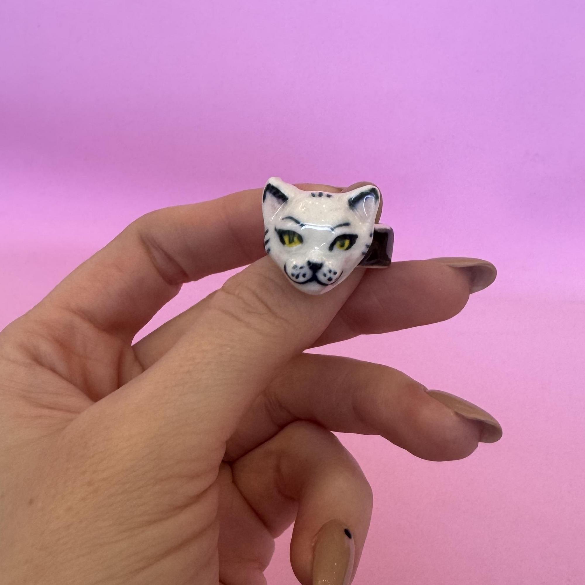 Кольцо с котом