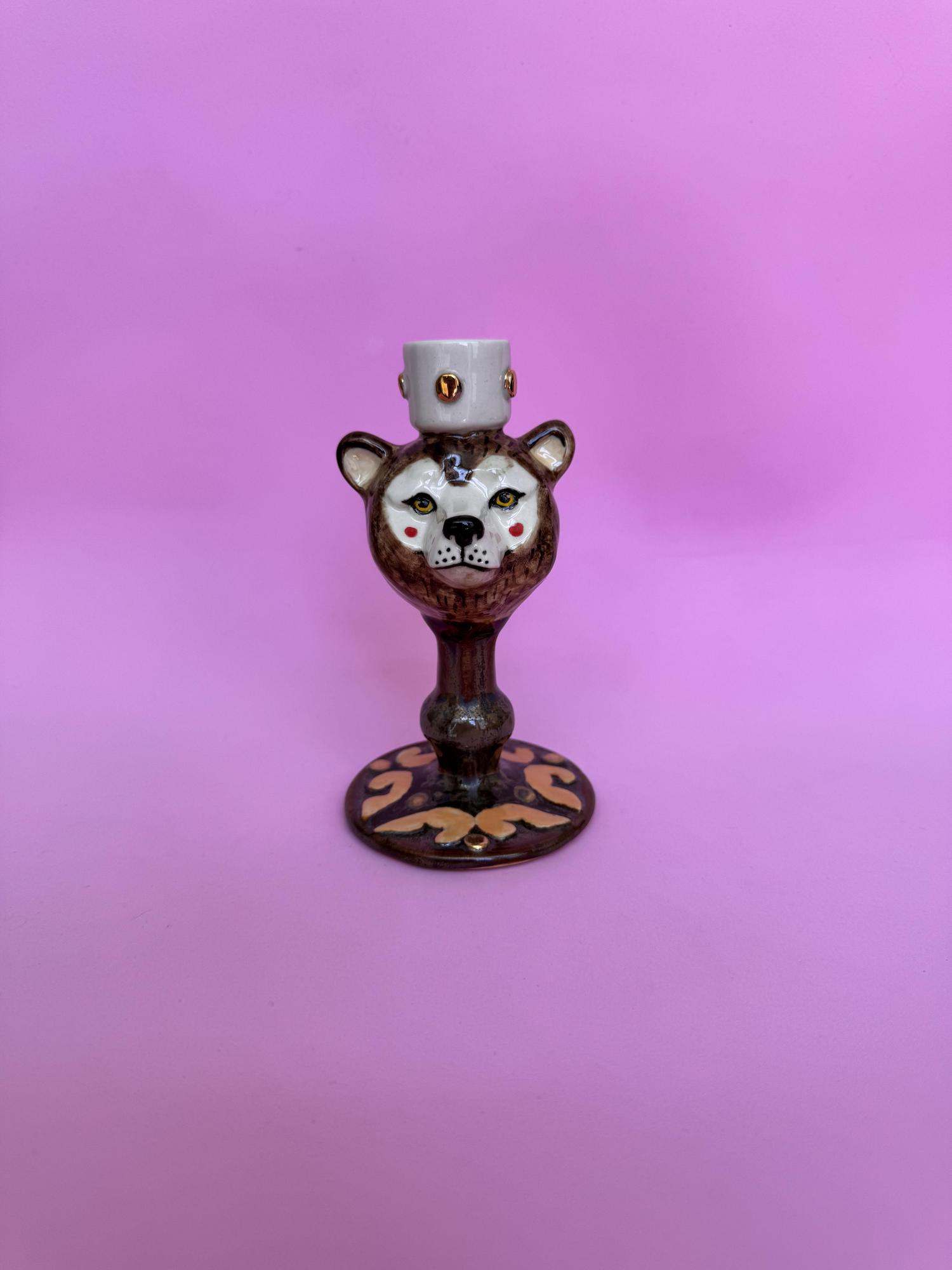 Подсвечник «Сказочный медведик»