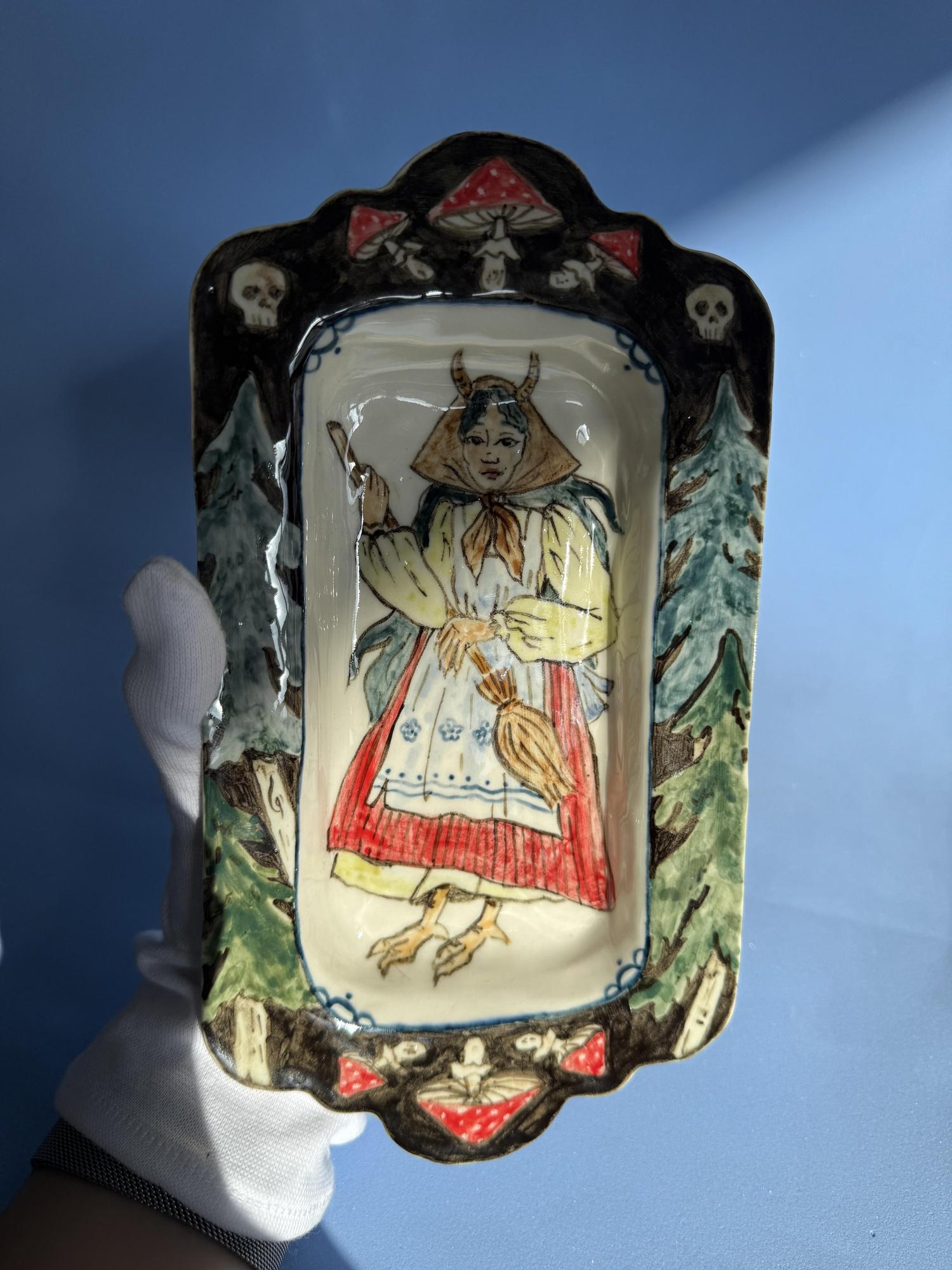 Тарелка «кикимора» (есть нюанс)