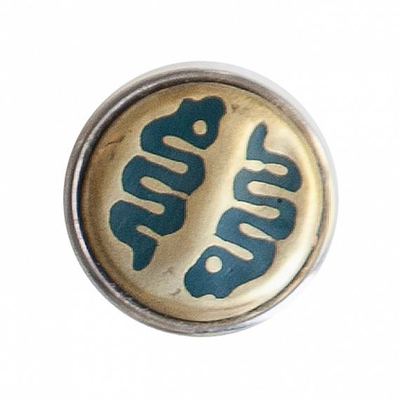 Двойная змея зеленая