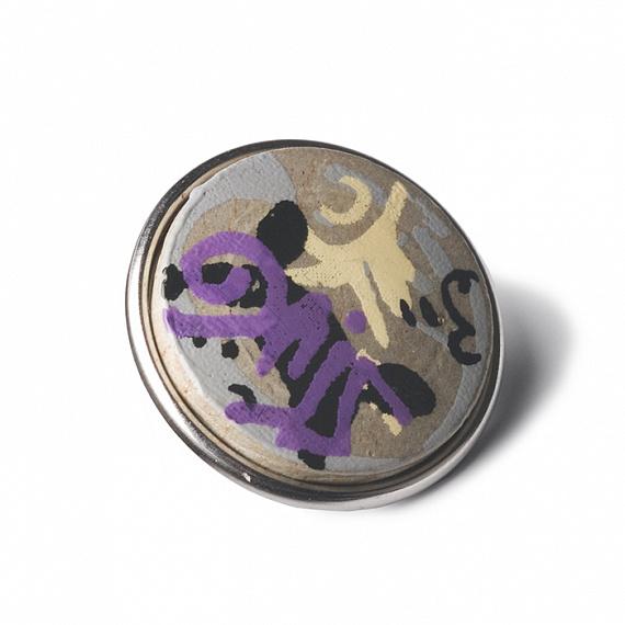 Пебблстоун фиолетовый