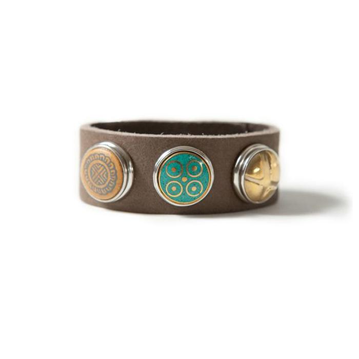 Браслет классический серый