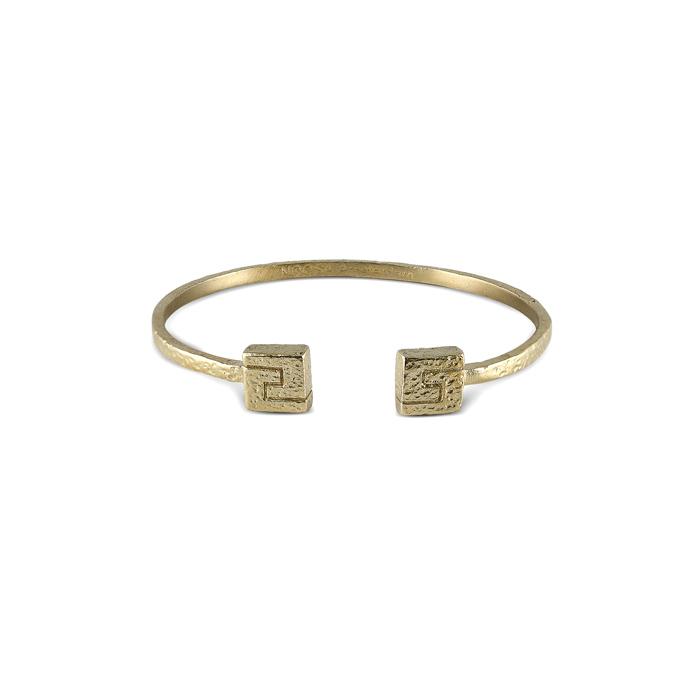 Браслет-кафф Афина золотой