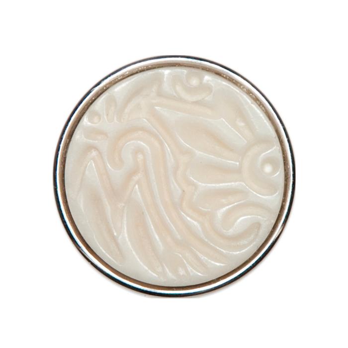 Батик Стамп белая