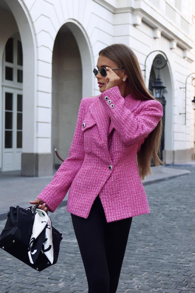 Твидовый жакет