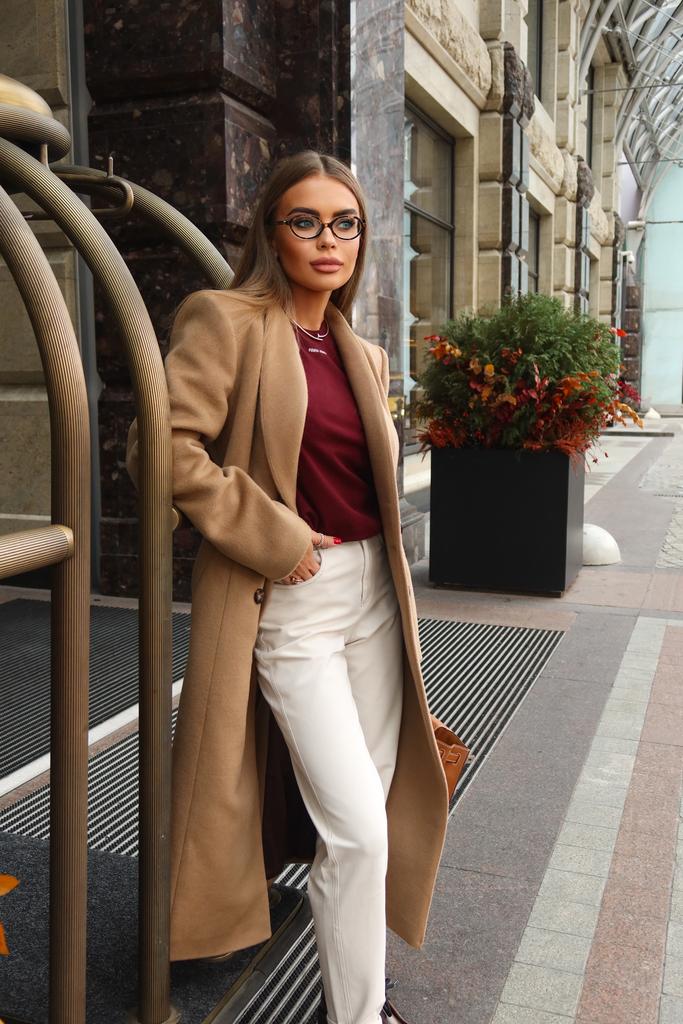 Пальто приталенное