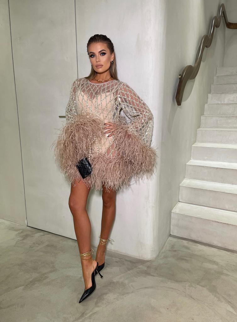 Платье ручной работы