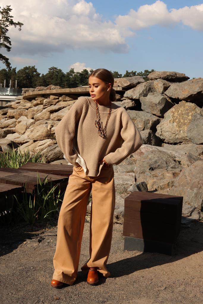 Брюки палаццо