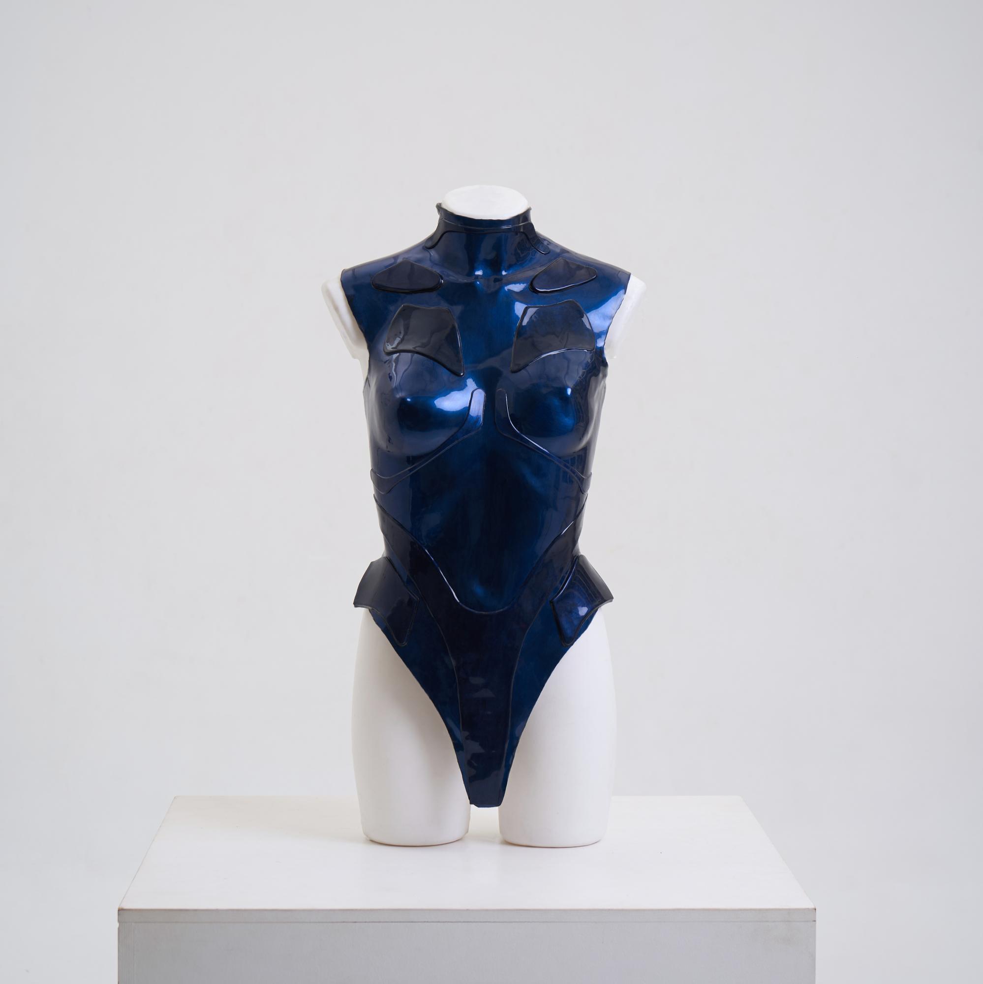 Corset Blue Future Body