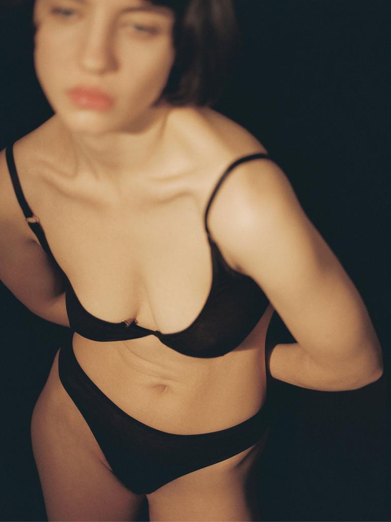 Бра CARRE из шерсти и хлопка