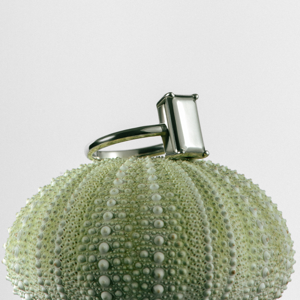 Кольцо Багет