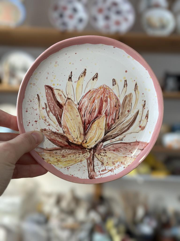 Тарелка «Протея в цвету»