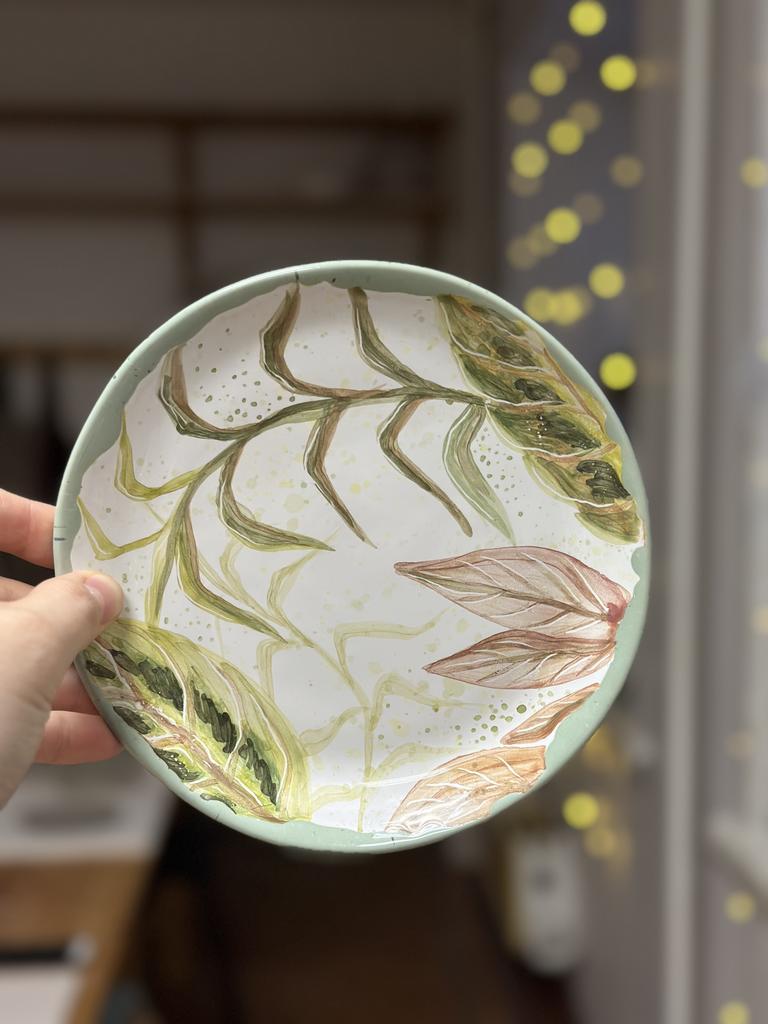 Тарелка «Вечер в тропиках»