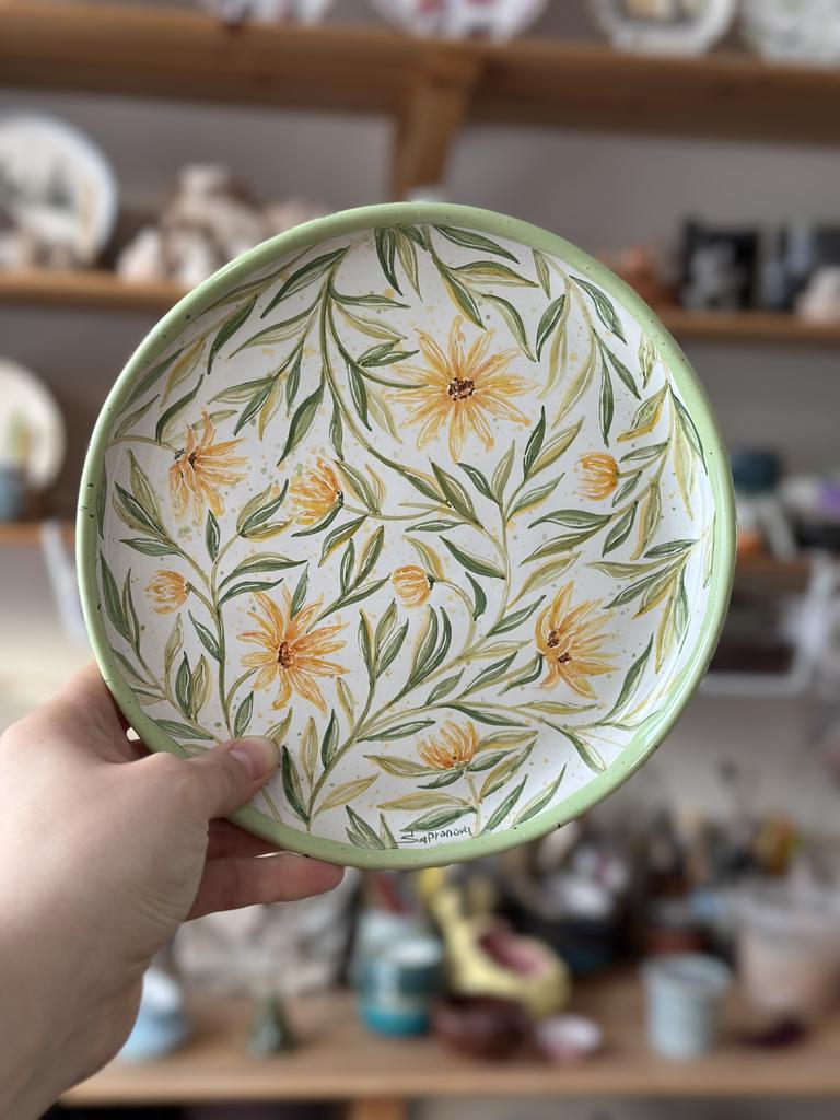 Тарелка «Цветочная»