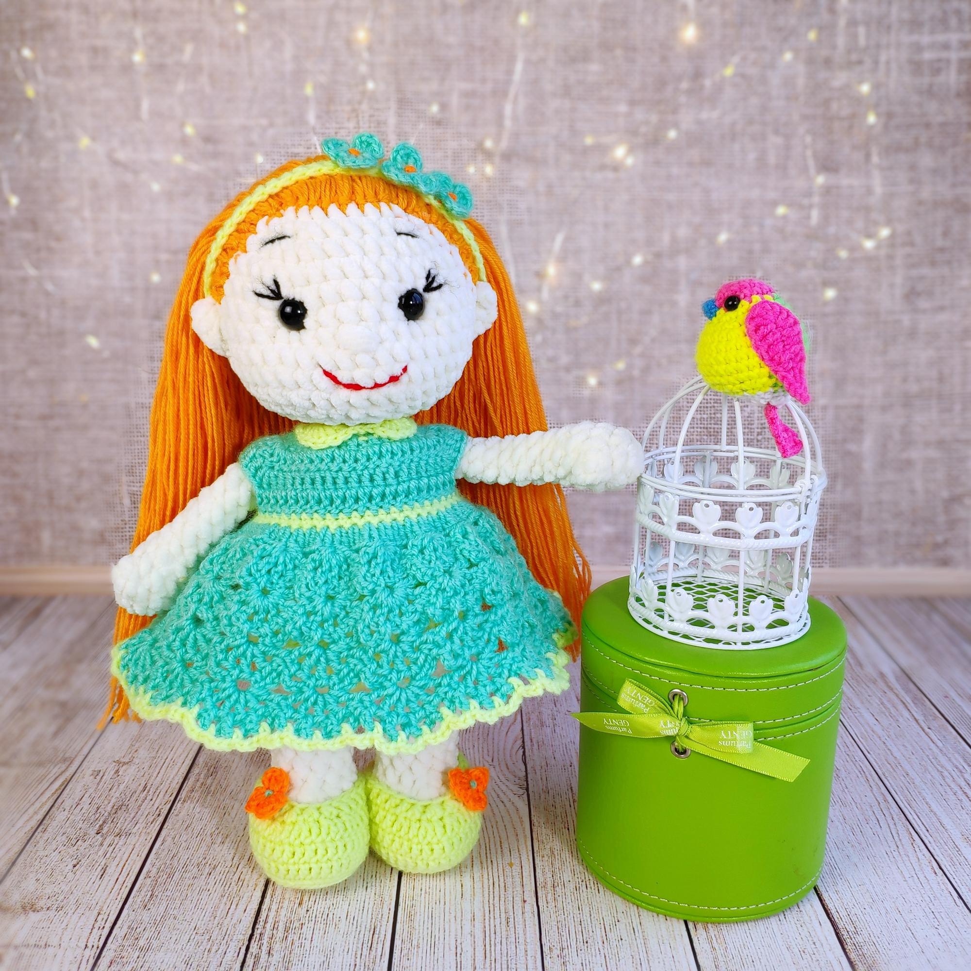 Мастер-класс "Плюшевая куколка"