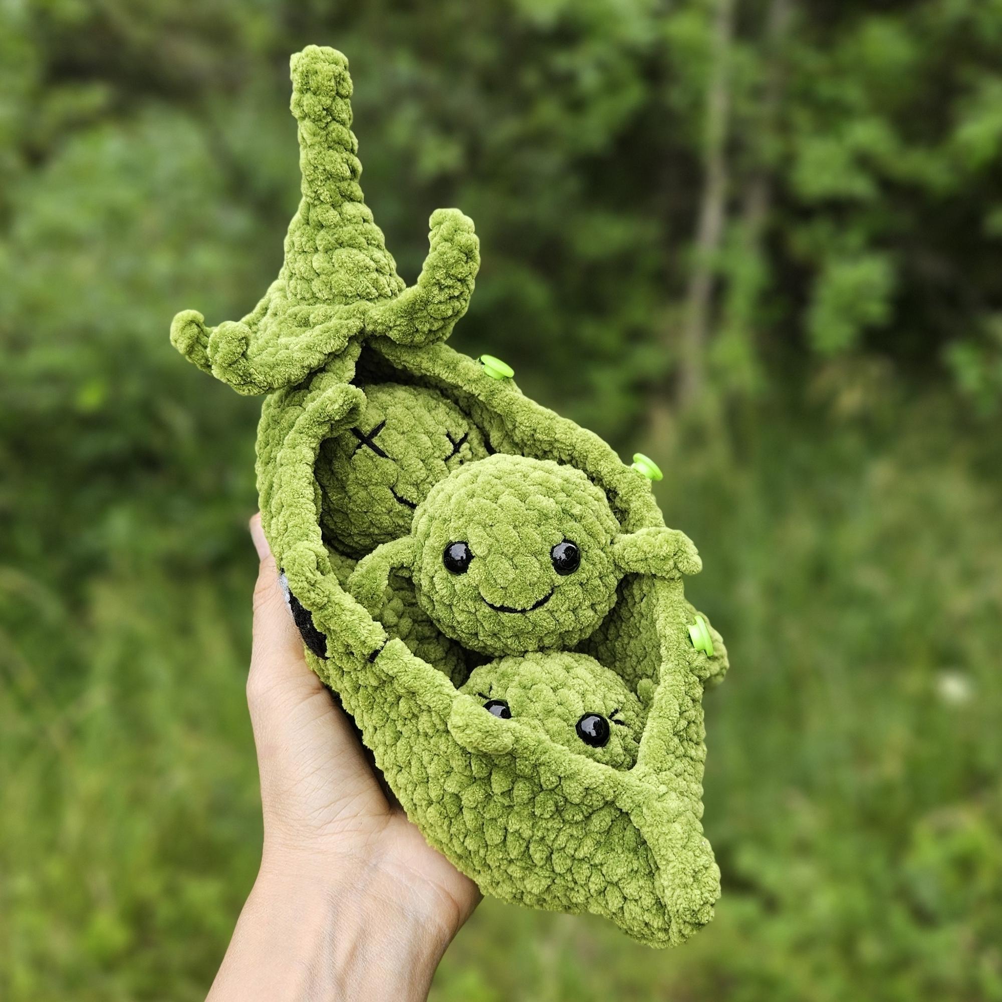 Мастер-класс "Зеленый горошек"