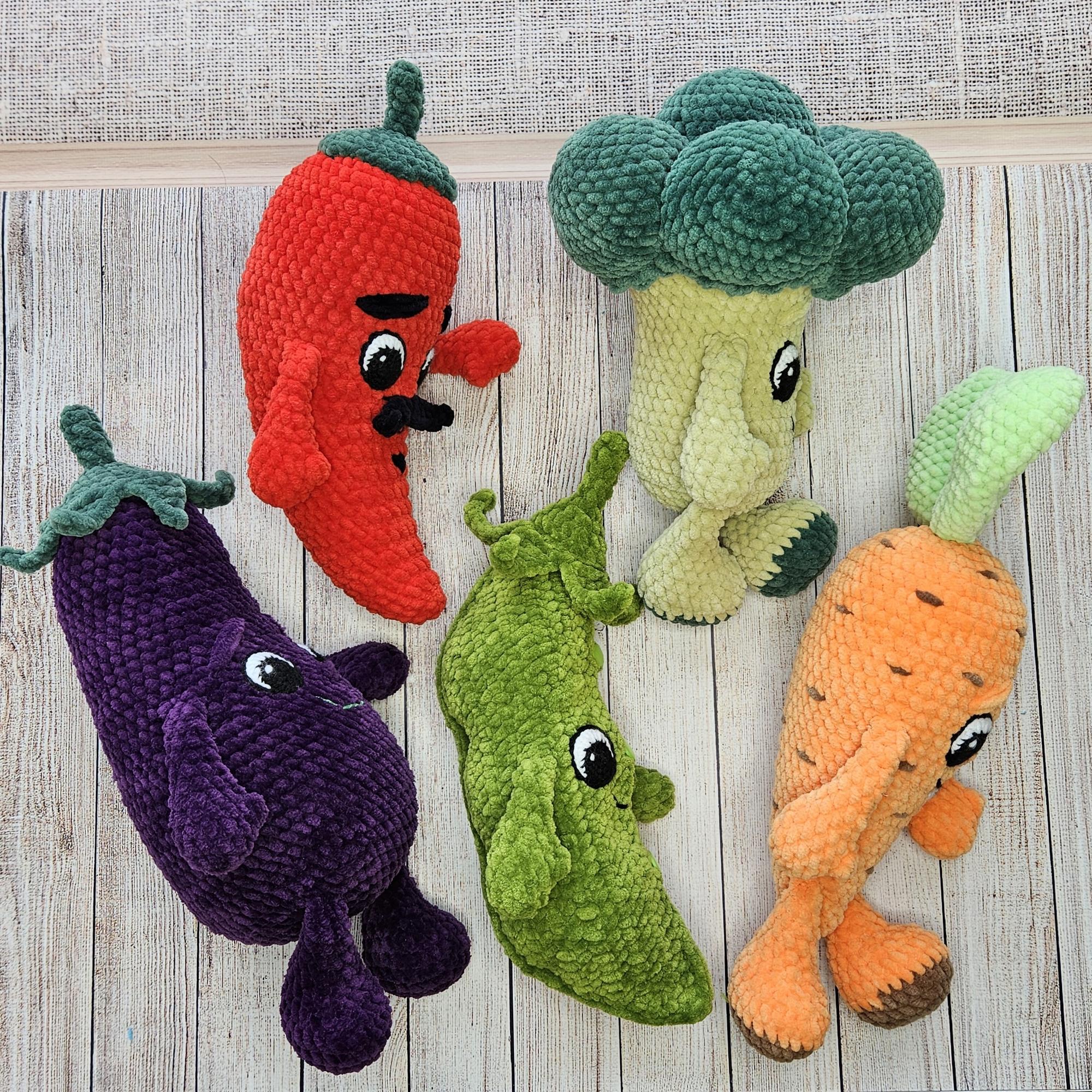 5 МК "Плюшевые овощи"
