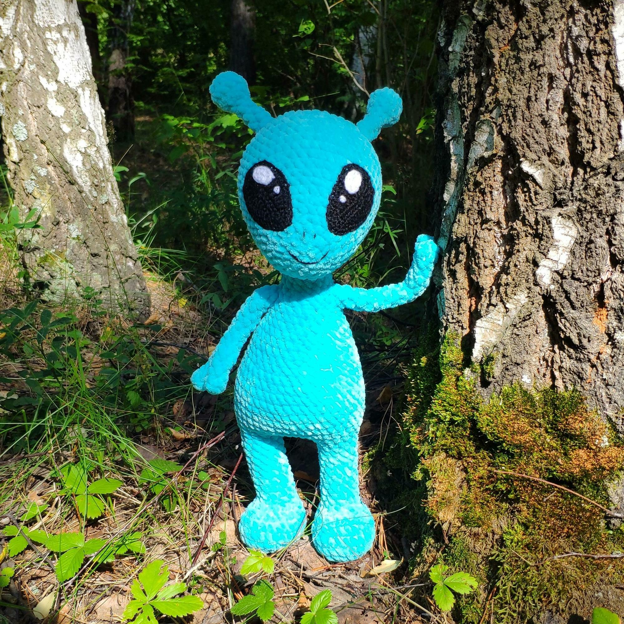 Мастер-класс "Плюшевый инопланетянин"