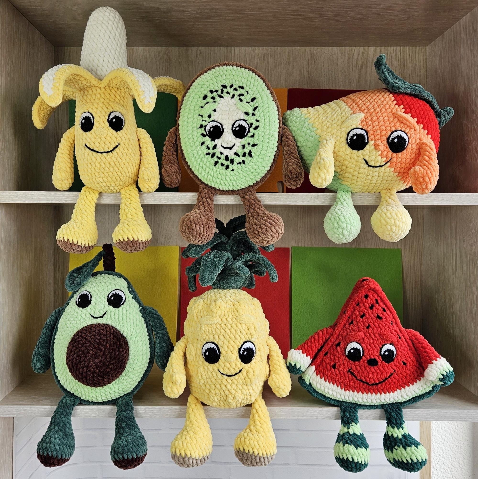 6 МК "Плюшевые Фрукты"