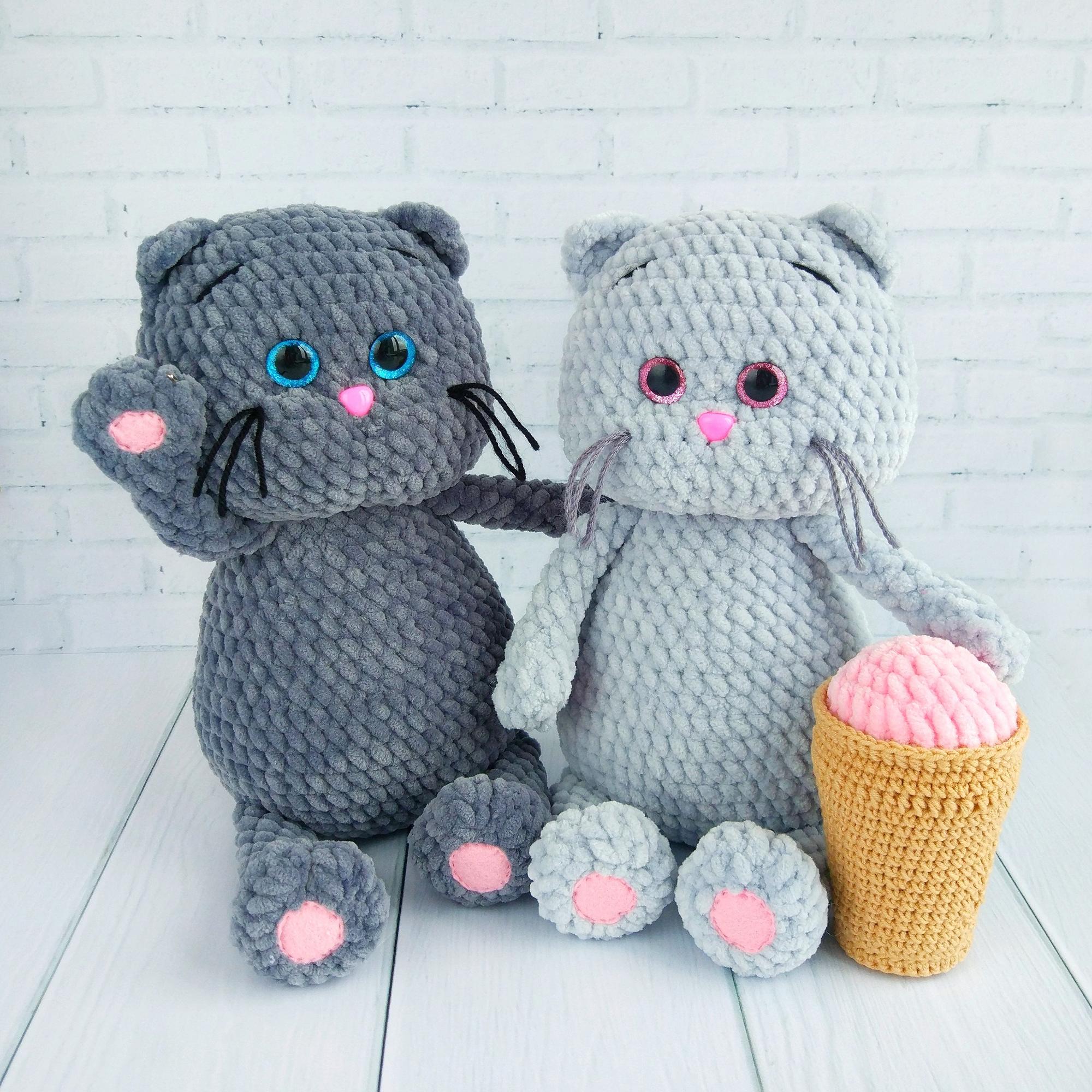 Мастер-класс "Плюшевый котик в Новогоднем костюме"