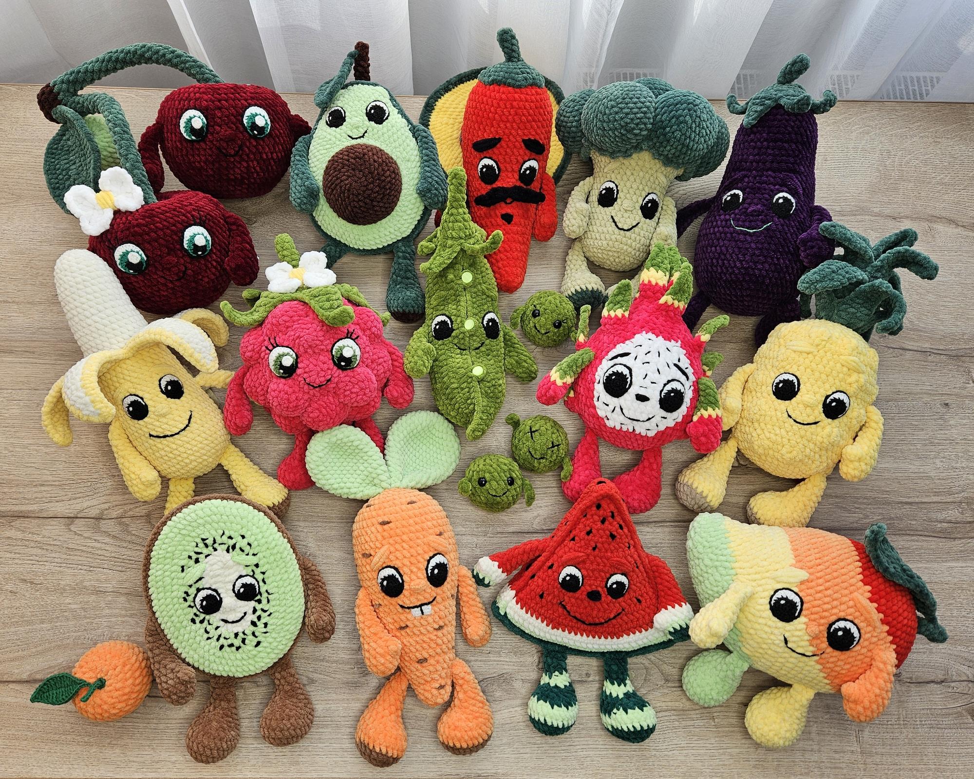 14 МК Фруктово-Овощная коллекция (с новинкой - Драконий Фрукт)