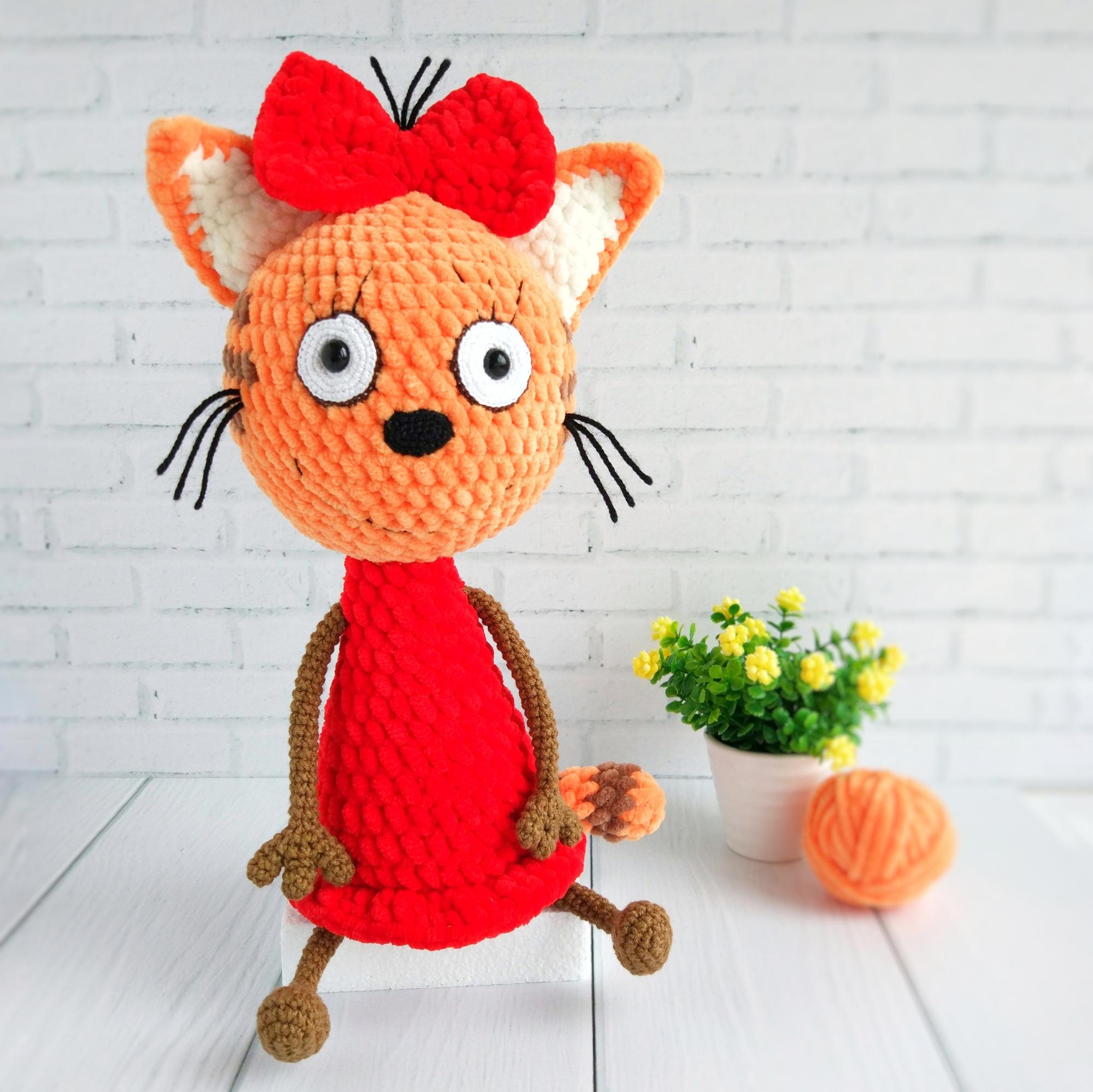 Мастер-класс "Рыжая Кошечка"