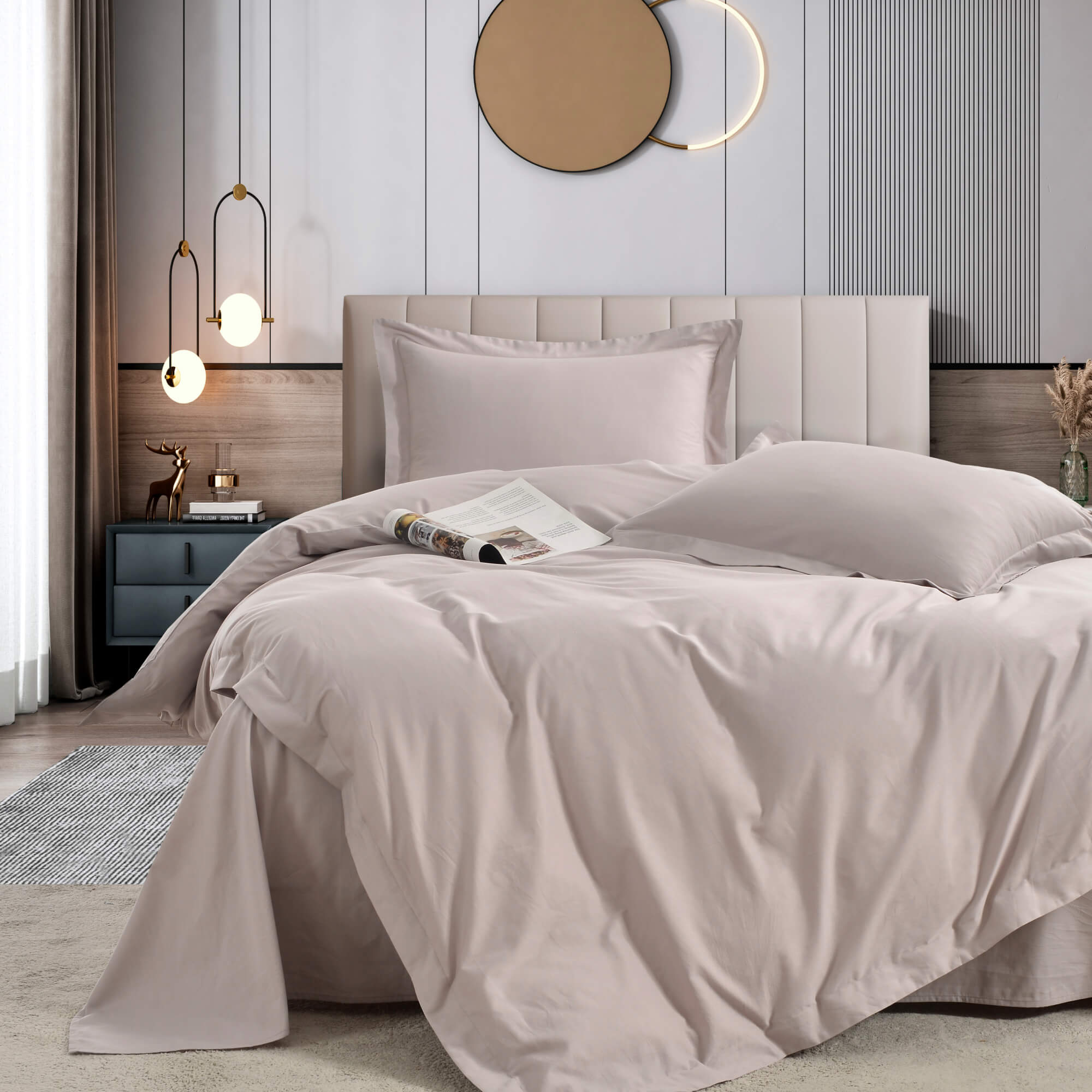 Постельное белье Himmel Серо-лиловый