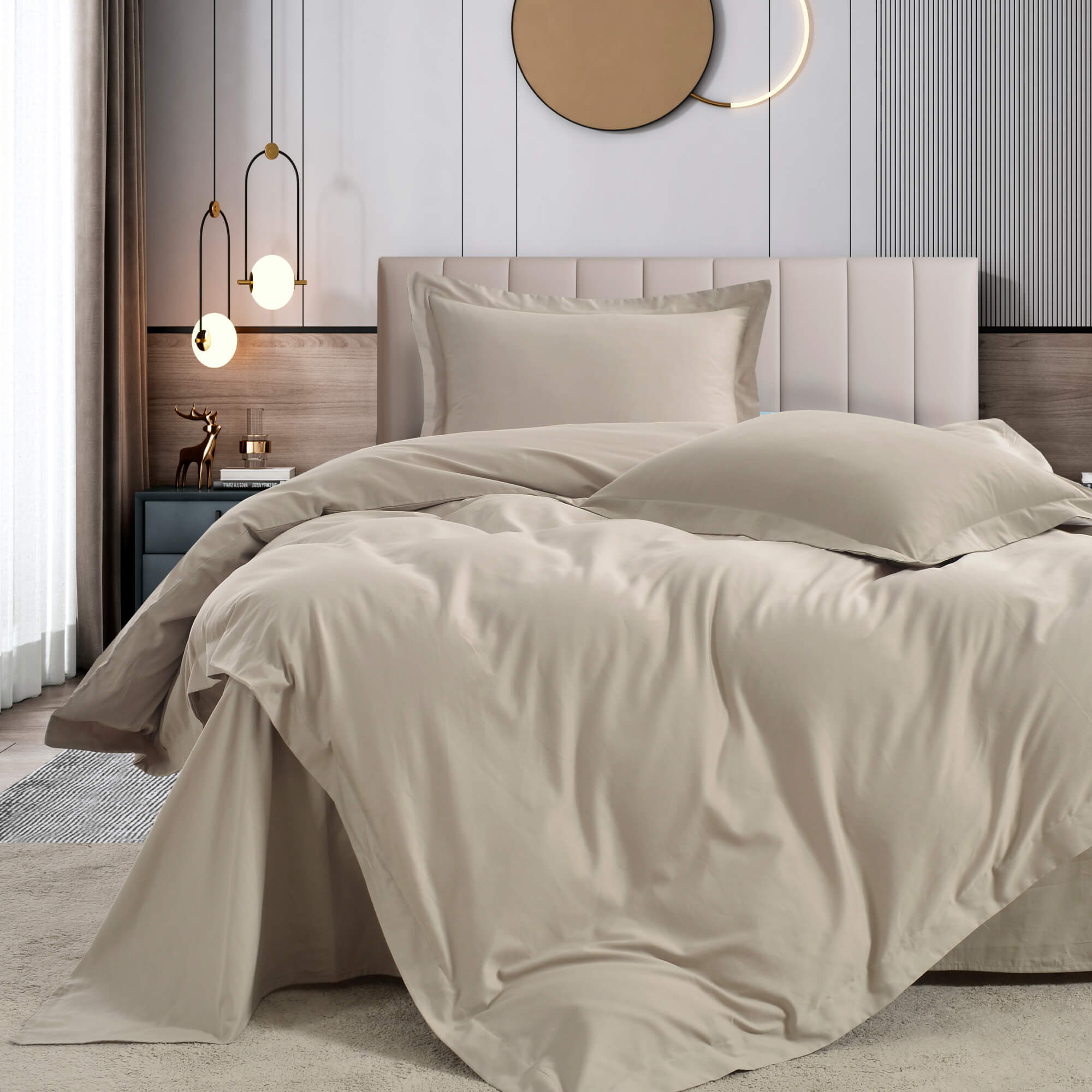 Постельное белье Himmel Серый-хаки